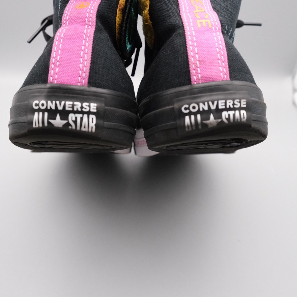 Converse Chuck Taylor All Star Seek Peace High Top Mens10.5  Black Peace Graphic - Picture 12 of 12